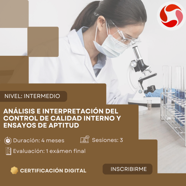 Análisis e interpretación del control de calidad interno y ensayos de aptitud