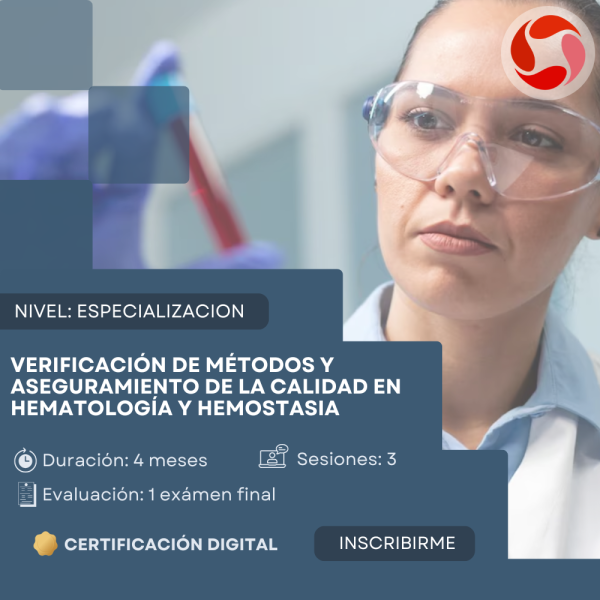 Verificación de Métodos y Aseguramiento de la Calidad en Hematología y Hemostasia
